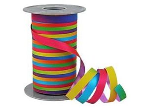 4009236151926 - PRAESENT Ringelband 18509-099 Regenbogen 10 mm x 100 m 4 Stück