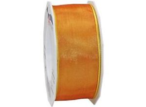 4009236306869 - PRAESENT Organza 6074025-509 Orange 40 mm x 25 m 2 Stück