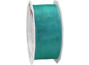 4009236306944 - PRAESENT Organza 6074025-707 Meergrün 40 mm x 25 m 2 Stück