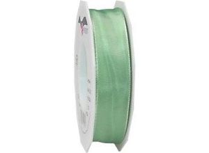 4009236511317 - PRAESENT Seidenband 4642525-027 Mintgrün 25 mm x 25 m 2 Stück