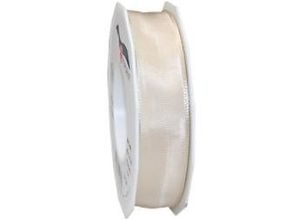 4009236511348 - PRAESENT Seidenband 4642525-104 Champagner 25 mm x 25 m 2 Stück