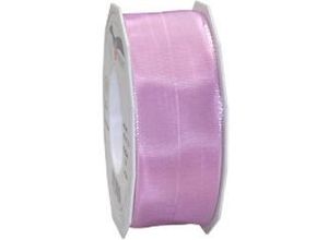 4009236511850 - PRAESENT Seidenband 4644025-120 Orchidee 40 mm x 25 m 2 Stück