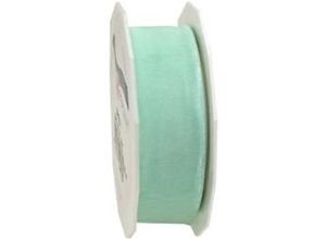 4009236531186 - PRAESENT Organza 6012525-036 Mintgrün 25 mm x 25 m 3 Stück