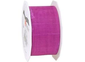 4009236536174 - PRAESENT Organza 6014025-606 Purpur 40 mm x 25 m 3 Stück