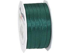 4009236538598 - PRAESENT Taftband 6051050-035 Tannengrün 10 mm x 50 m 2 Stück