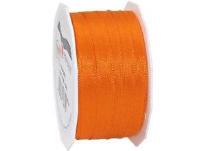 4009236538710 - PRAESENT Taftband 6051050-620 Orange 10 mm x 50 m 2 Stück