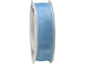 4009236544094 - PRAESENT Organza 6072525-014 Hellblau 25 mm x 25 m 2 Stück