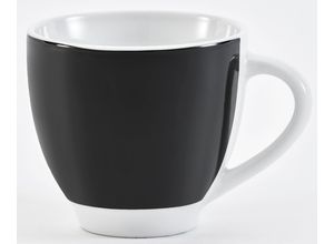4009290155496 - Tasse VAN WELL Vario schwarz-weiß (schwarz weiß) B245cm H95cm Porzellan Trinkgefäße spülmaschinen- und mikrowellengeeignet 6-teilig 4009290155496 - Tasse VAN WELL Vario schwarz-weiß (schwarz weiß) B245cm H95cm Porzellan Trinkgefäße spülmaschinen- und mikrowellengeeignet 6-teilig