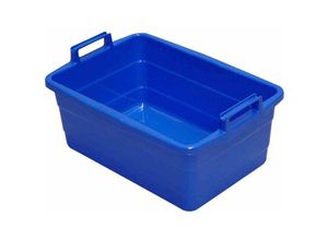 4009292106021 - - Wanne eckig 50 cm 26 l blau hochstehende Griffe