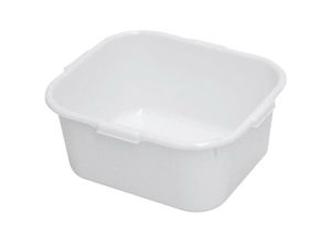 4009292131016 - Schüssel 16 Liter 39x34x18cm eckig weiß - Lockweiler