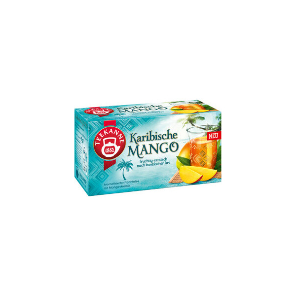 4009300018629 - Früchtetee Karibische MANGO Beutel 4009300018629 TEEKANNE