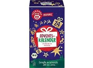 4009300020042 - TEEKANNE Organics Tee Adventskalender Set mit 24 Sorten