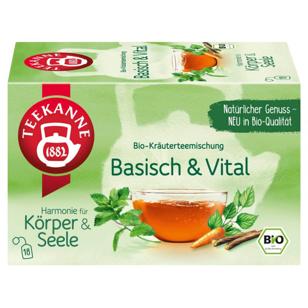 4009300020806 - Basisch & Vital Bio-Tee 18 Portionen 4009300020806 36 Gramm