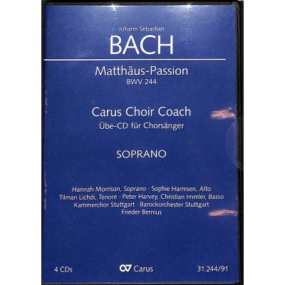 4009350736412 - Matthäus Passion BWV 244