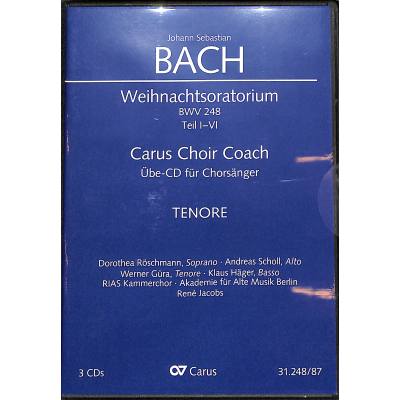 4009350736559 - Weihnachtsoratorium BWV 248 Teil 1-6