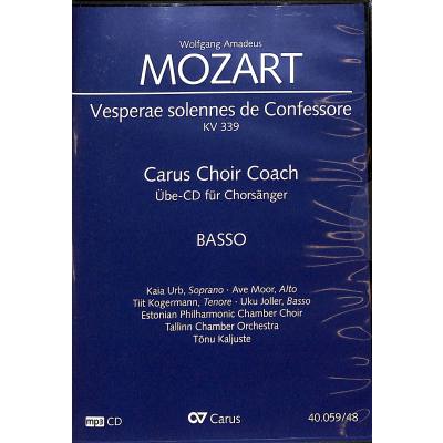 4009350737280 - Vesperae solennes de confessore KV 339