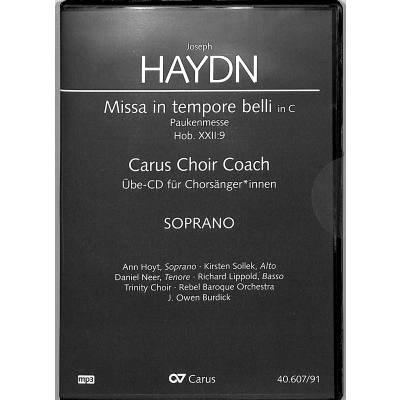 4009350737853 - Missa in tempore belli Hob 22 9 (Paukenmesse)