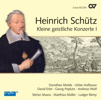 4009350832541 - Kleine geistliche Konzerte 1 Audio-CD Vol1