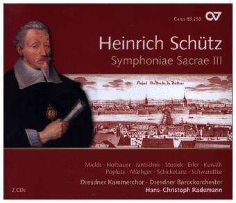 4009350832589 - Symphoniae Sacrae III - Schütz-Gesamteinspielung 2 Audio-CDs Vol12