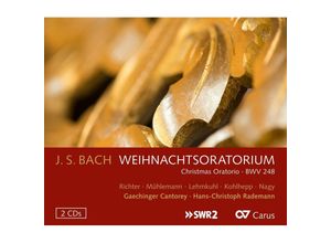 4009350833128 - Weihnachtsoratorium Bwv 248 - Mühlemann Richter Nagy Rademann Gaechinger Cantor (CD)