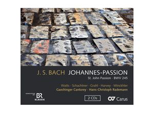 4009350833135 - Johannes-Passion Bwv 245 - Watts Schachtner Grahl Rademann Gaechinger Cantore (CD)