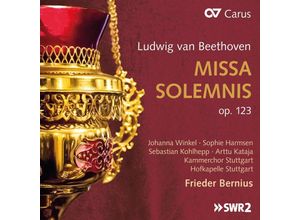 4009350835016 - Missa Solemnis Op123 - Winkel Bernius Kammerchor & Hofkapelle Stuttgart (CD)