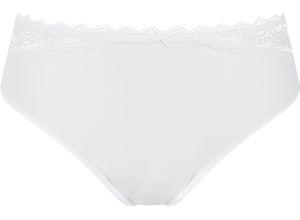 4009602339514 - Amorous Slip Mikrofaser Zierschleife für Damen weiß 42