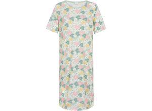 4009602966796 - Auriana Nachthemd Blumen-Print für Damen grün 38