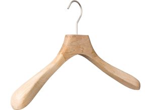 4009632797346 - Kleiderbügel PIEPERCONCEPT Noa beige (natur) B43cm H24cm T4cm Holz Metall Kleiderbügel