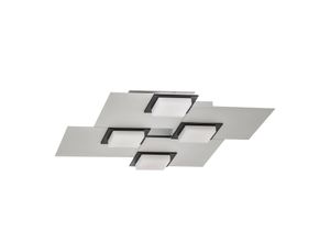 4009669017684 - BANKAMP Quadro LED-Deckenleuchte 32W silber