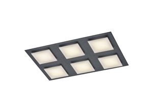 4009669036869 - BANKAMP Ino LED-Deckenleuchte 6-flammig anthrazit