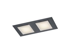 4009669038511 - BANKAMP Ino LED-Deckenleuchte 2-flammig anthrazit