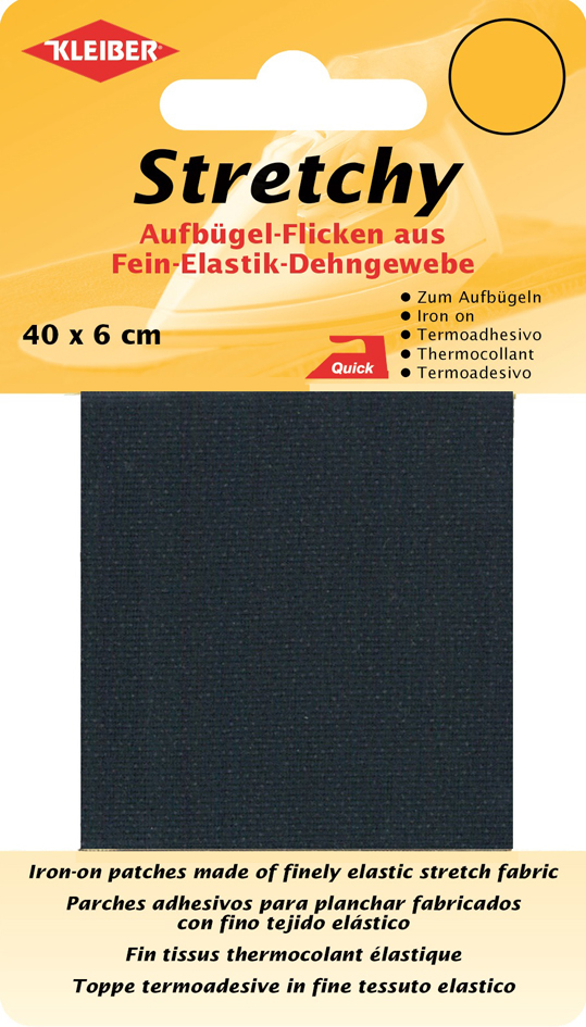 4009691300044 - KLEIBER Stretchy-Bügel-Flicken 400 x 60 mm dunkelblau