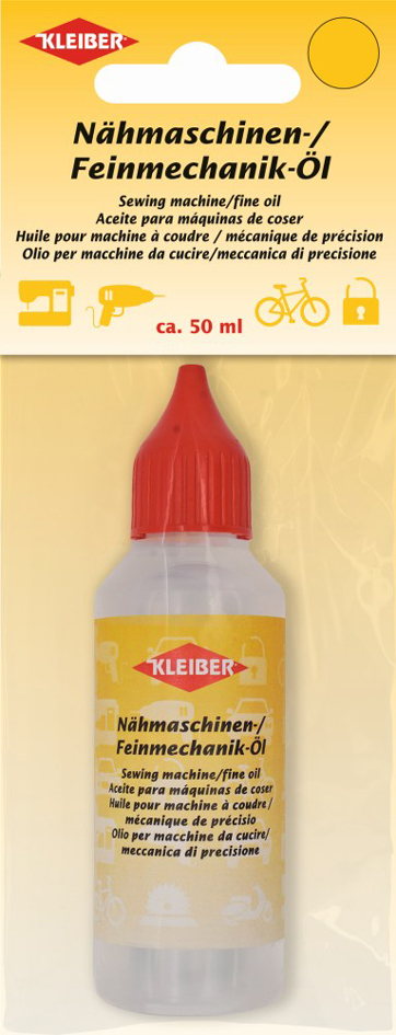 4009691524136 - KLEIBER Nähmaschinen- Feinmechanik-Öl 50 ml