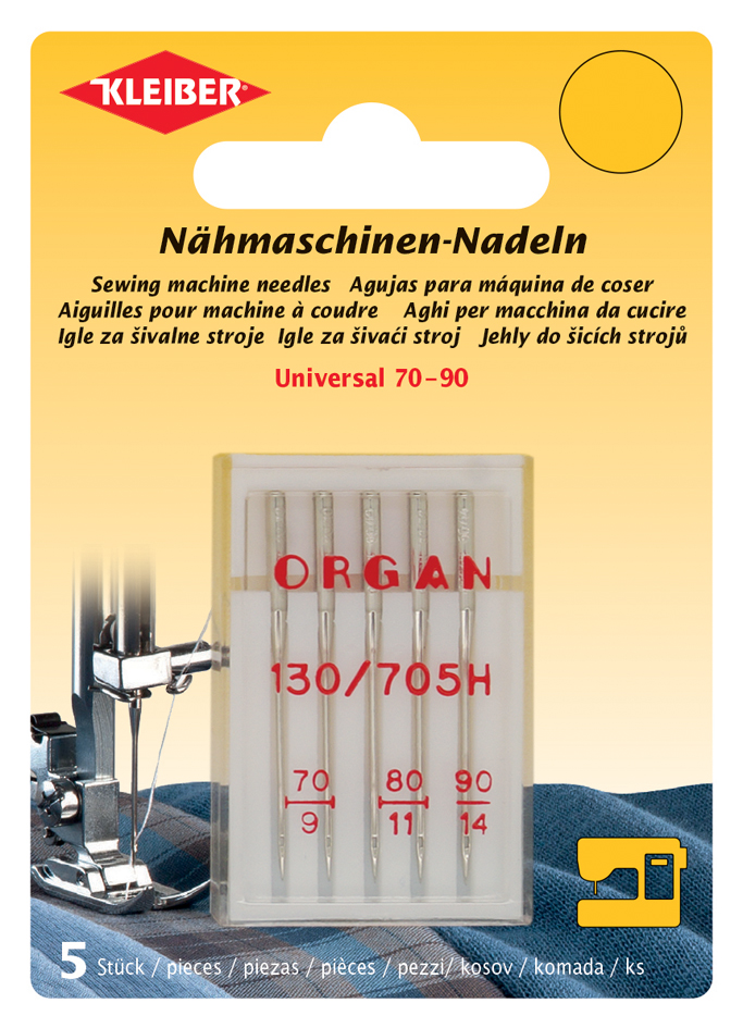 4009691699926 - KLEIBER Nähmaschinen-Nadel-Set Universal 5-teilig