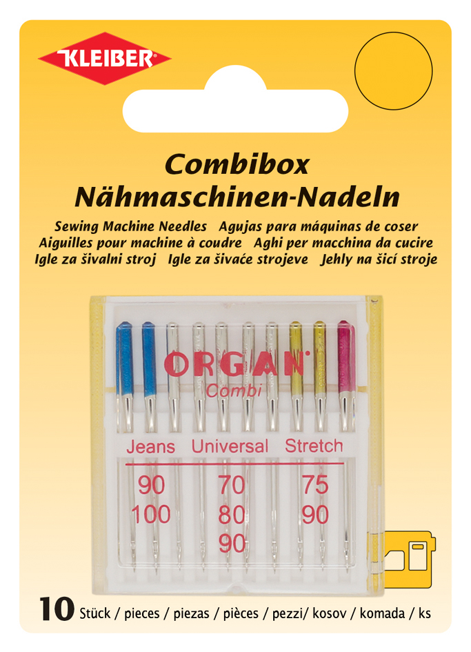 4009691699964 - KLEIBER Nähmaschinen-Nadeln in Combi-Box 10-teilig