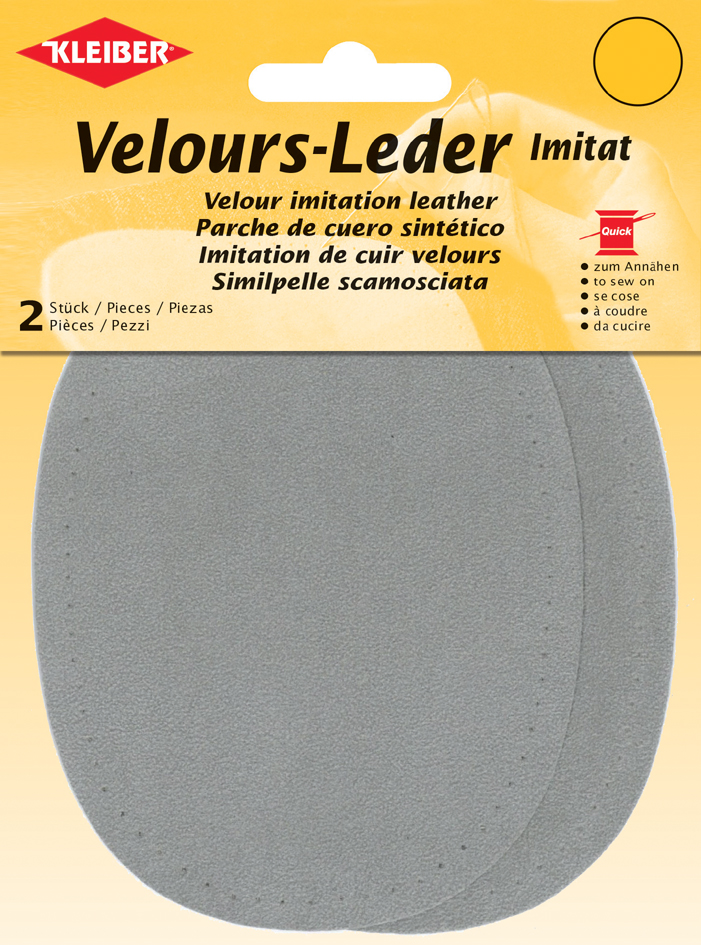 4009691896028 - KLEIBER Velour-Leder-Imitat 100 x 130 mm beige