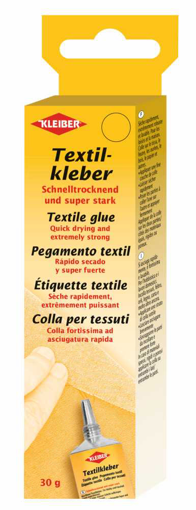 4009691930104 - KLEIBER Textilkleber transparent 30 g