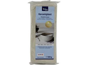 4009693000201 - Glorex Keramiplast 500 g weiß Bastelmaterial