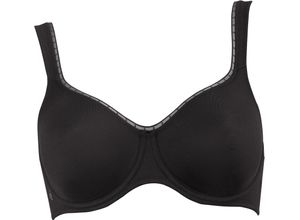 4009706179696 - ROSA FAIA Twin Firm Minimizer BH Rippstruktur Kontrastblende für Damen schwarz 95F