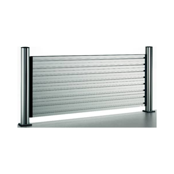 4009729035795 - SlatWall-Komplettlösung 80cm mit 2 TSS-Säulen 445 u 4 Elementen