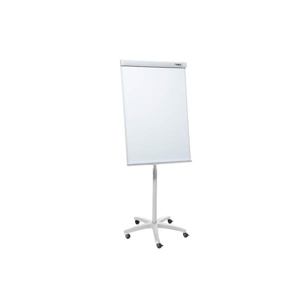 4009729054789 - Flipchart Team Mobil 68x99cm grau auf Rollen mit Armen 4009729054789 Dahle