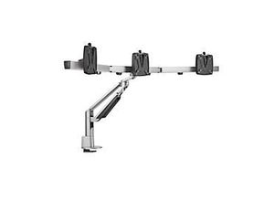 4009729072400 - Triple-Monitorarm NOVUS Clu Plus X3 C 15-45 kg je Arm dreh- schwenk- höhenverstellbar VESA weiß