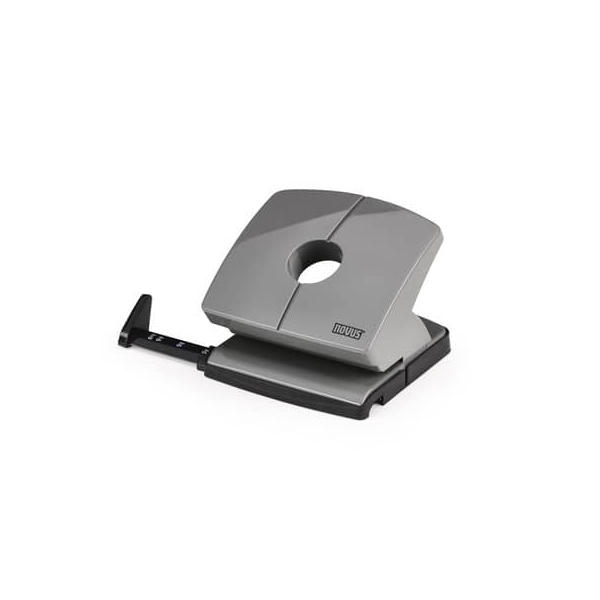 4009729079089 - Bürolocher B 220 bis 20 Blatt smart grey mit Anschlagschiene 4009729079089 Novus