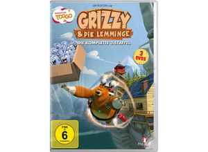 4009750212929 - Grizzy & die Lemminge - Die komplette 3 Staffel (DVD)