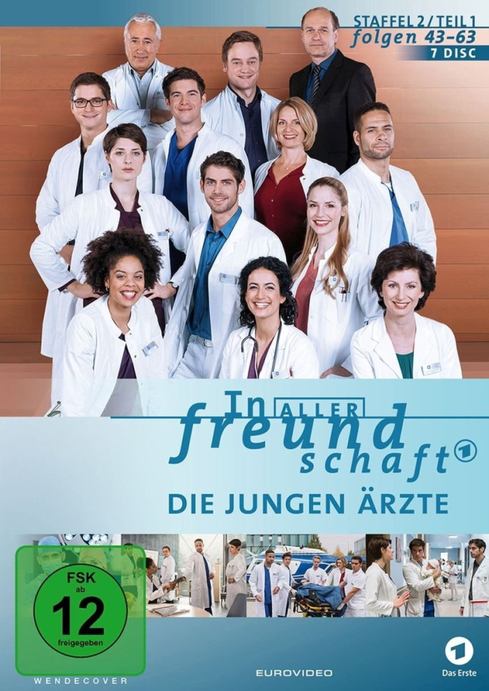 4009750248263 - Jan Bauer - GEBRAUCHT In aller Freundschaft - Die jungen Ärzte Staffel 2 Folgen 43-63 [7 DVDs] - Preis vom 02072023 051058 h