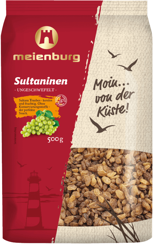 4009790008469 - Sultaninen ungeschwefelt 500g