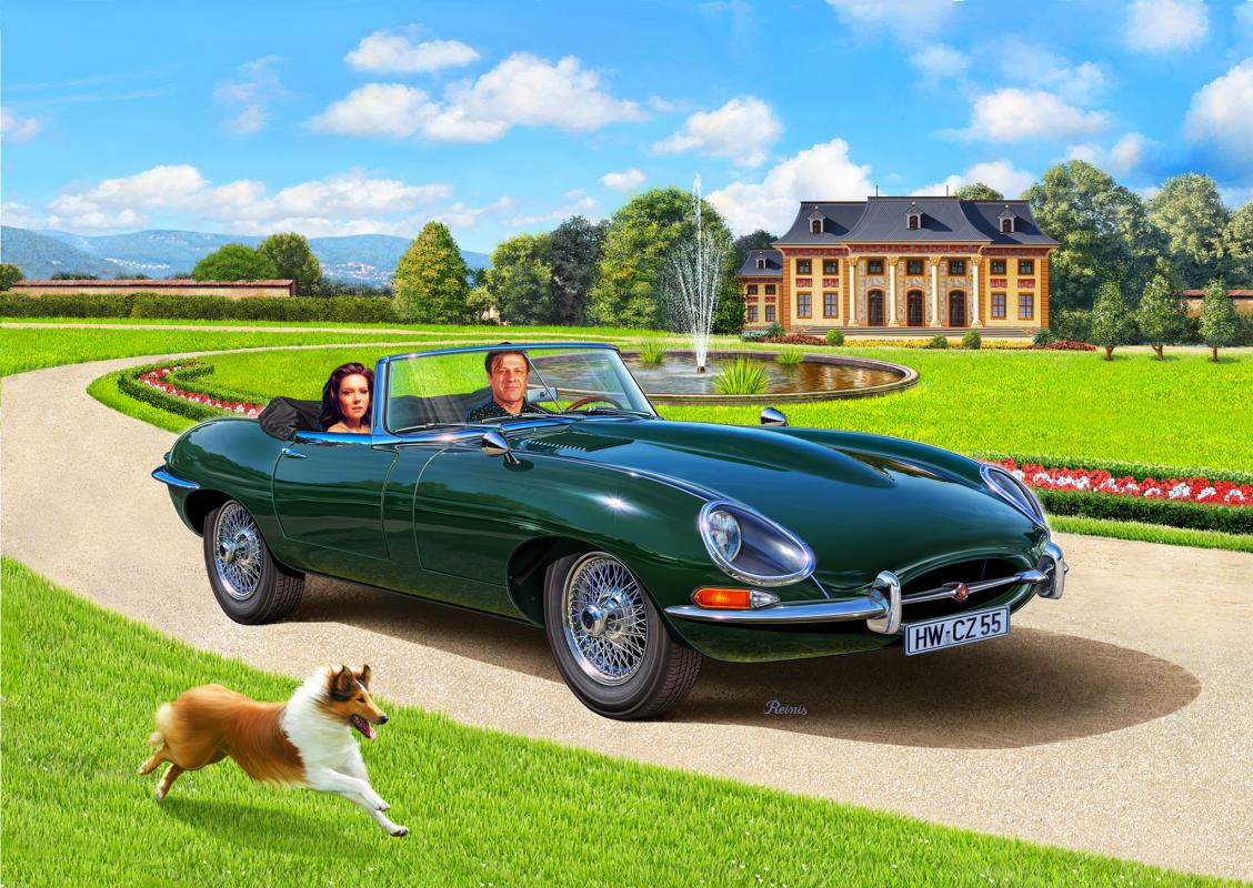 4009803007687 - Jaguar E-Type Roadster - Verbrauchereinheit einzeln - Polen (07687)