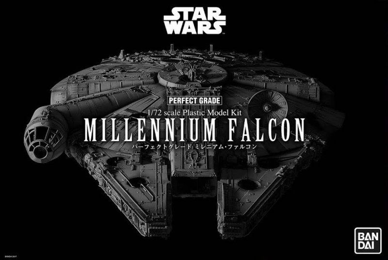 4009803012063 - Millennium Falcon Perfect Grade Bandai Modellbausatz Star Wars im Maßstab 172 680 Teile 482 cm