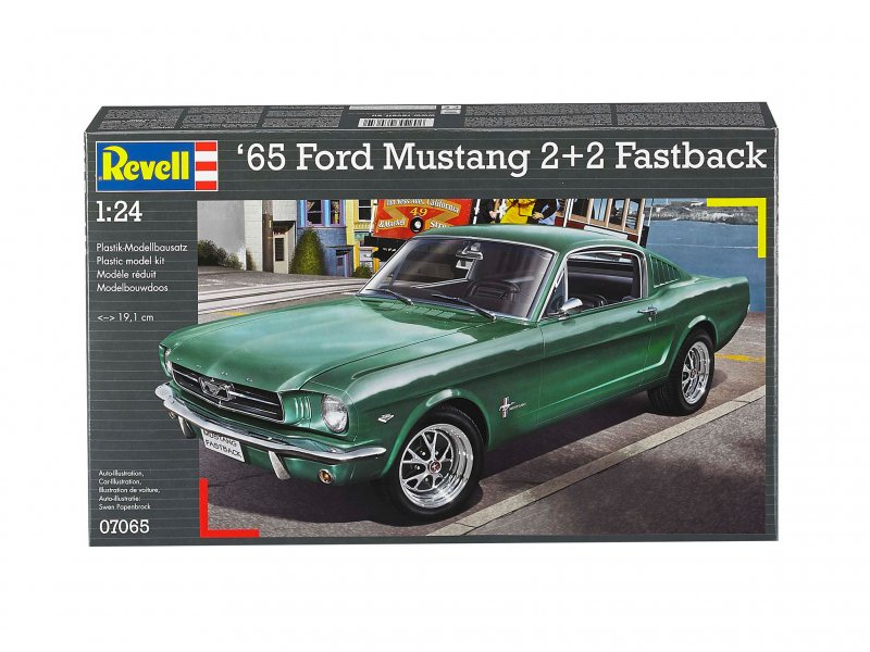 4009803070650 - 1965 Ford Mustang 2+2 Fastback 124 Montagesatz Supersportwagen (7065)